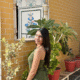 Bottle Green Pure MulCotton Backless tying Short Kurti 1