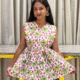 White Pure Cotton PEPLUM SHORT Kurti1