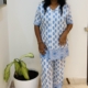 blockprint pure cotton cordset