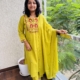 pure cotton 3pc kurti  set